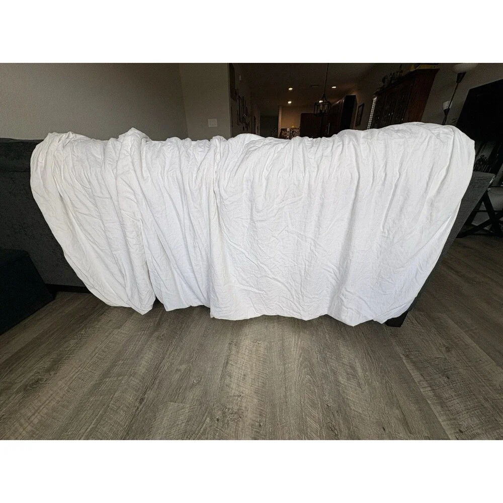 Pottery Barn Honeycomb Cotton Duvet Cover W/ Sham King/Cal King Pls Read Details